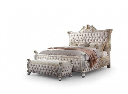 Chesterfield Bett Gepolsterte Better Schlofzëmmer Dekorativ Ehebett Better