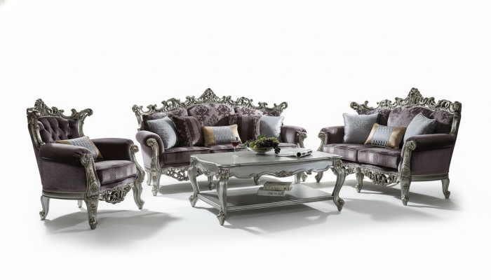 Sofagarnitur 3+2 Sëtzer Klassesch Wunnlandschaft Sofaen Couchen Barock