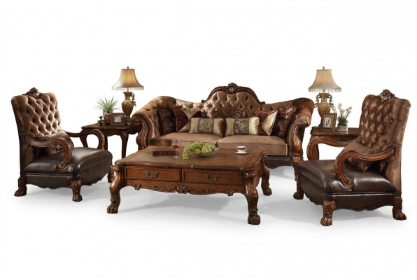 Komplett Set Sofagarnitur 3+1+1 Sëtzer Designer Wunnlandschaft 3tlg Grupp