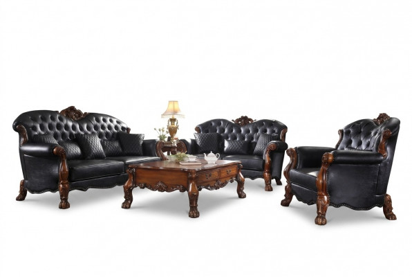 Sofagarnitur 3+1+1 Sëtzer Sofa Couch Polster Garnitur Couchen Lieder