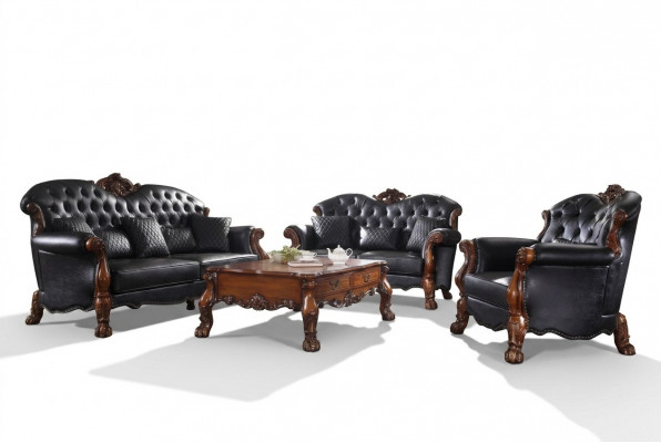 Designer Sofagarnitur 3+2+1 Sëtz Sofa Couch Lieder Garnitur Polsterset Neit