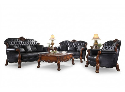 Sofa-Kombinatioun 3+2 Sëtz Klassesch Sofas Couchen Polster Wunnlandschaft