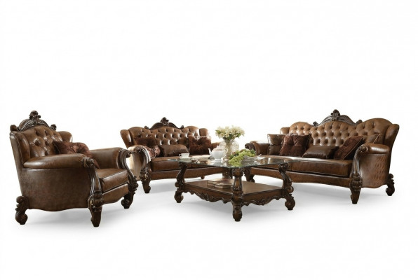 Chesterfield Sofa Couch Këssen Sëtz 3+2 Sëtzer Design Sofas Garnitur Couchen