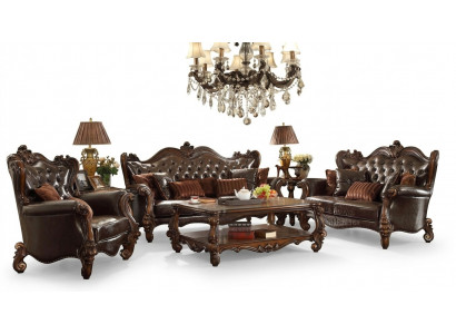 Canapé Wunnlandschaft Canapéë Couch Polster Garnitur Chesterfield Dräisiichter