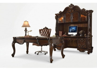 Edele Luxus Büro Zëmmer Set Schreifdësch + Fauteuil + Computerdësch