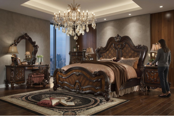 Chesterfield Duebelbett Bett Design Ehebett Luxus Better Barock Antik Stil