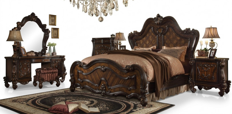 Chesterfield Duebelbett Bett Design Ehebett Luxus Better Barock Antik Stil