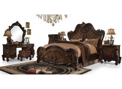 Chesterfield Duebelbett Bett Design Ehebett Luxus Better Barock Antik Stil