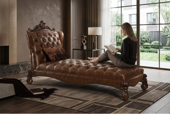 Luxus Sofa Chaiselonguen Liege Chaise Antik Stil Polster Barock Rokoko