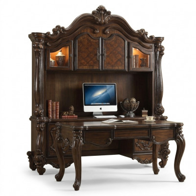 Regal mat Schreifdësch Büro Schreifdësch Regaler Sekretär Computerdësch
