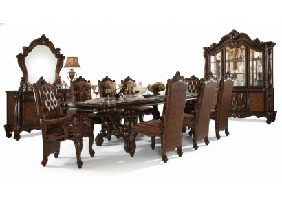 Kinneken Dëscht Holz Luxus Dëscher Rokoko Barock Stil Iesszëmmer