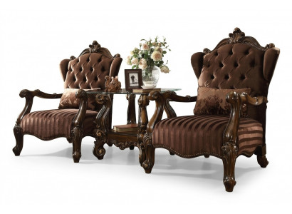 Leder Lounge Neie Chesterfield Sëtz Designer Stull Polster Relex Stoff