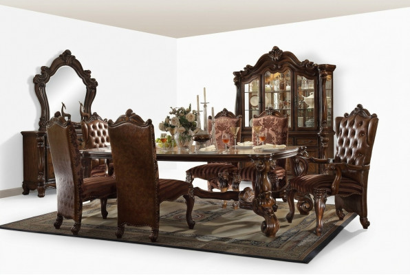 Kinneken Iessdësch Dësch Holz Dëscher Klassesch Barock Rokoko Iesszëmmer