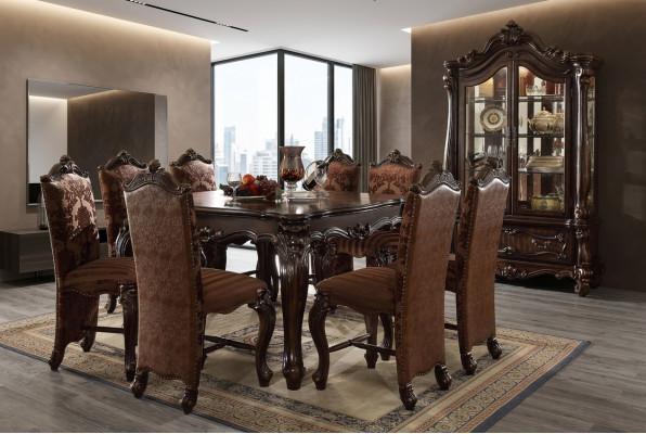 Barock Antik Stil Iessdësch Holz Dësch Echte Klassesch Designer Dëscher