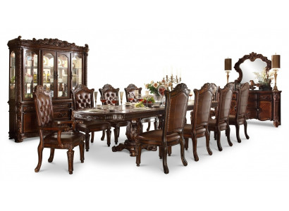 Iesszëmmersmiwwelen Garnitur Vitrin Dësch 10x Still Kommode Spigel Barock Stil