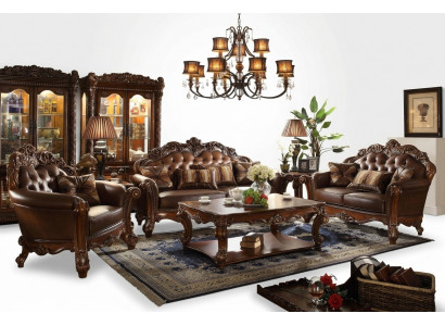 Klassesch Garnitur Sofagarnitur Couch Sofa Lieder Sofa Polster 321
