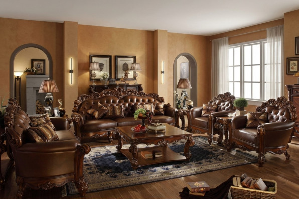 Sofa Garnitur 3+4 Sëtz Set Design Sofas Polster Couchen Lieder 2tlg. Chesterfield