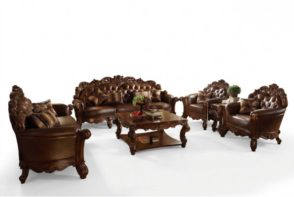 Sofa Garnitur 3+4 Sëtz Set Design Sofas Polster Couchen Lieder 2tlg. Chesterfield