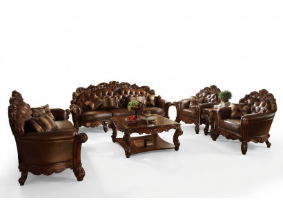 Sofa Garnitur 3+4 Sëtz Set Design Sofas Polster Couchen Lieder 2tlg. Chesterfield