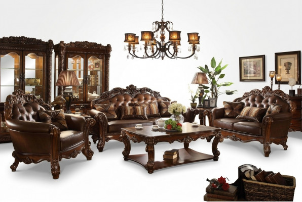 Designer Canapé Canapé Set 3+2 Sëtz Sofacoussin Garnitur Wunnzëmmer