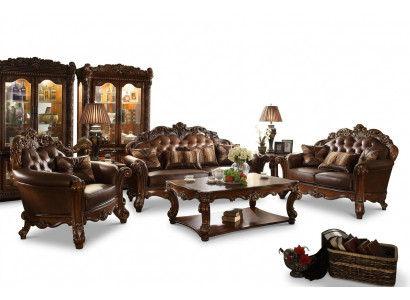 Sofa 3 Sëtzer Lieder Sofas Couch Polsterset Sofagarnitur Dräisëtzer