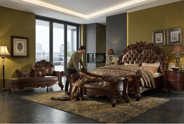 Schlofzëmmer Liederbett Nuetsdëscher 5-Deeler Komplett Set Better Holz