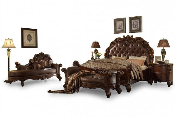 Schlofzëmmer Liederbett Nuetsdëscher 5-Deeler Komplett Set Better Holz