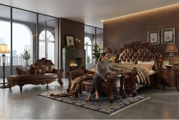 Duebelbett Bett Eebett Luxus Better Barock Rokoko Antik Stil Chesterfield