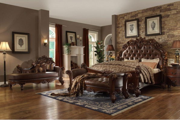 Duebelbett Bett Eebett Luxus Better Barock Rokoko Antik Stil Chesterfield
