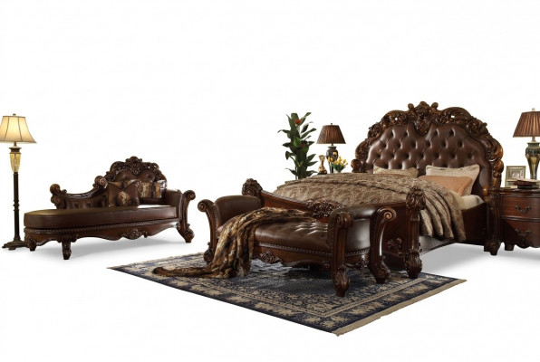 Duebelbett Bett Eebett Luxus Better Barock Rokoko Antik Stil Chesterfield