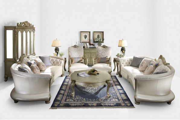 Komplett Set Sofagarnitur 4+4 Sëtzer + Couchtisch Designer Wunnlandschaft
