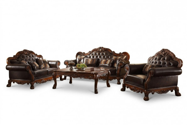 Klassesch Garnitur 3+2+1 Seater Sofagarnitur Canapé Sofa Lieder Sofa
