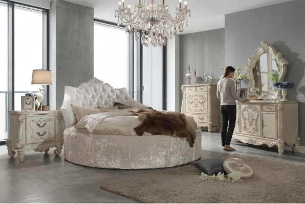Ronnen Samt Bett Chesterfield Luxus Gepolstert Ronn Better Stoff Textil Hotel