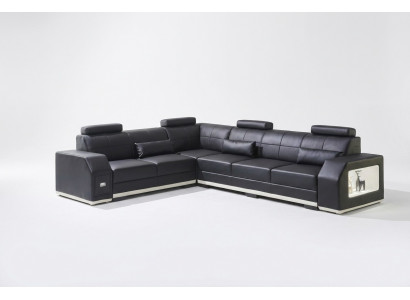 Ecksofa Ledersofa Grouss L Form Wunnlandschaft Sofa Canapé Garnitur