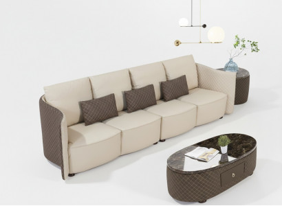Sofa Canapé Polster Sofae 4 Sëtzer Textil grouss xxl Stuff Couchen Lieder