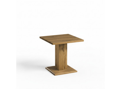 Design Iessdësch Design Dësch Holz Iesszëmmer Miwwelen Wunnzëmmertësch Dëscher 65x65cm