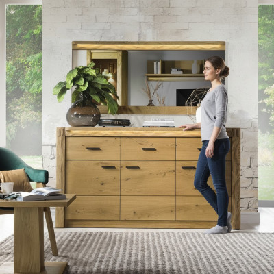 Kommoud Sideboard Tirangschaf Schaf Anrichte Holz Schaf Regal Lowboard