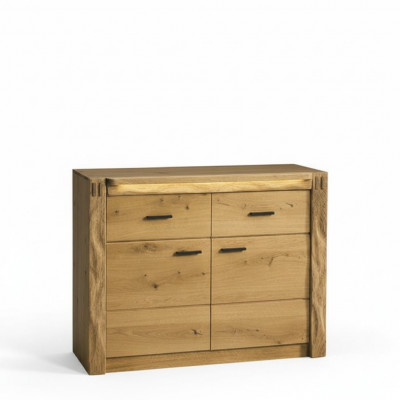 Design Kommode Kommoden Holz Anrichte Modern Sideboard Héich Schaf 116cm Nei
