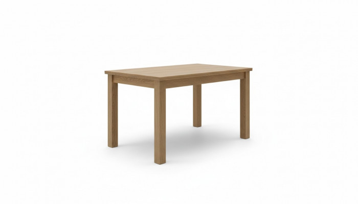 Auszéibarer Design Holzdësch Dësch Iess Wunnzëmmer Holz Dëscher Nei 160/200cm Nei
