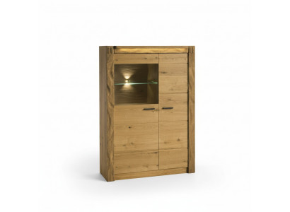 Vitrin Anrichte Schaf Regal Modern Stil Wunnzëmmer Kommoden Glas Kollektioun