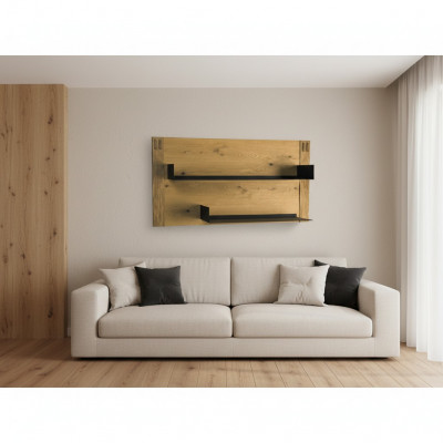 Mauerregal Mauerregal Regal Bicherregal Wunnmauer Wunnzëmmer Mauer Regal 116x60cm