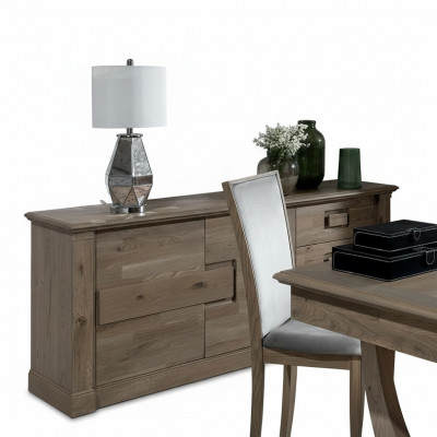 Kommoden Schaf mat Spigel xxl Kommode Buffet Holz nei Anrichte 2tlg. Holz Set