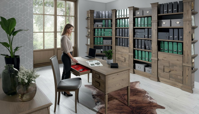 Schreibdësch Computerdësch Büro Dëscher Office Wunnzëmmer Kollektioun Dësch Nei