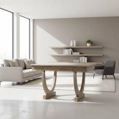 Design Desch Sekretär Luxus Schreiwen Büro Miwwelen Dëscher Holz Schreifdëscher 140x78