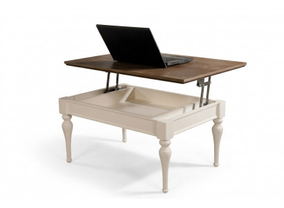 Multifunktion Couch Canapé Dësch Holz Kaffis Beistell Dëscher Design Wunnzëmmer Nei