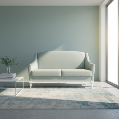 Sofa 3 Sëtzer Designer Sofa Couch Polstersofas Couchen Stoff Textil Dräisëtzer