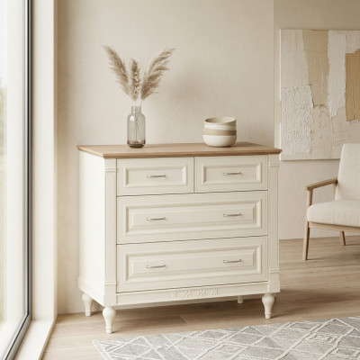 Kommode Kommoden Design Wunnzëmmer Miwwelen Anrichte Holz Antik Stil Nei Sideboard