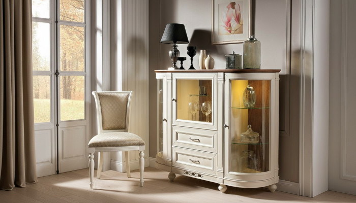 Vitrinn Schaf Komod Glas Regal Vitrinnen Regaler Holz Schief Bar Stuff