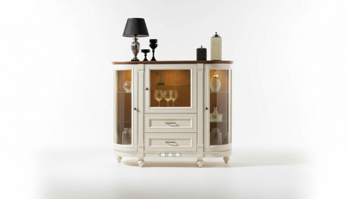 Vitrinn Schaf Komod Glas Regal Vitrinnen Regaler Holz Schief Bar Stuff