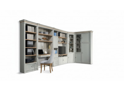 Eckschaf Einbau Anbau Mauerzëch Designer Miwwelen